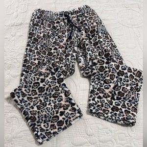 Fuzzy casual pants